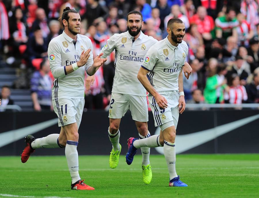 El Athletic-Real Madrid, en imágenes