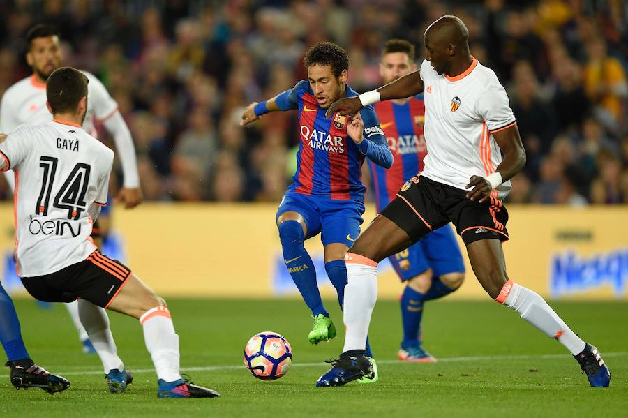 El Barcelona-Valencia, en imágenes