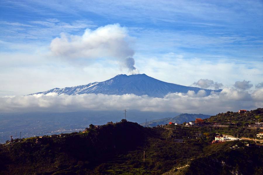 Fotos del volcán Etna