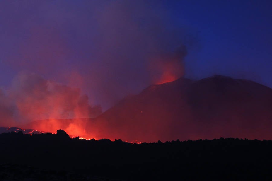 Fotos del volcán Etna