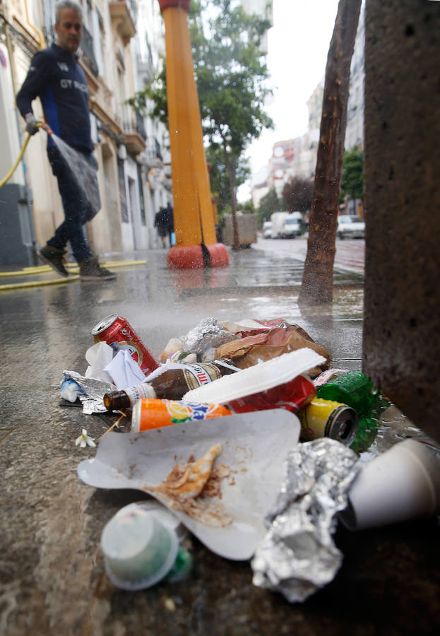 Fotos de Valencia el día después de la Cremà