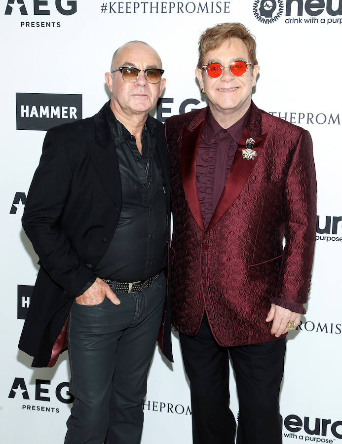 Bernie Taupin y Elton John.