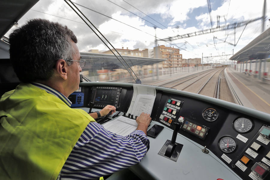 El ministro Íñigo de la Serna visita las infraestructuras del Corredor Mediterráneo entre Valencia y Castellón