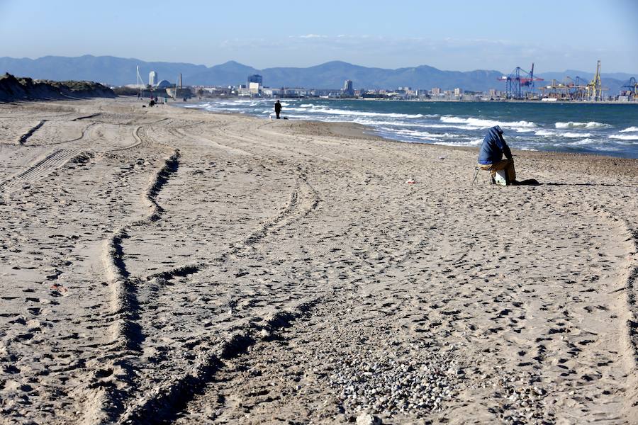 Fotos de las obras de reconstrucción de El Saler
