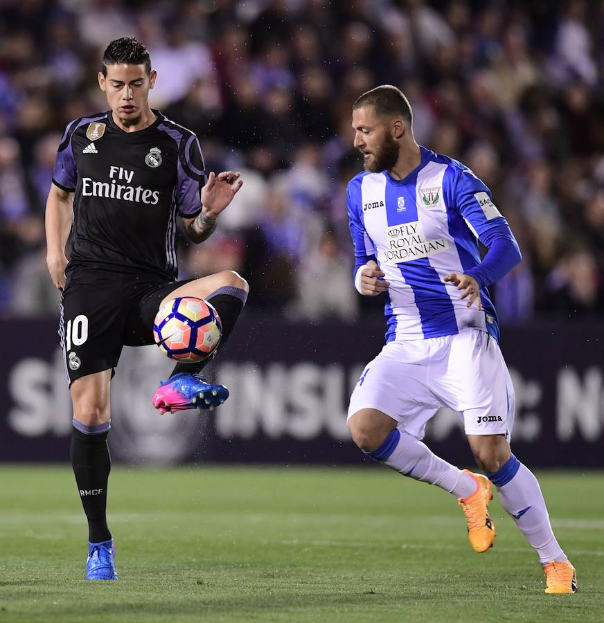 El Leganés-Real Madrid, en imágenes