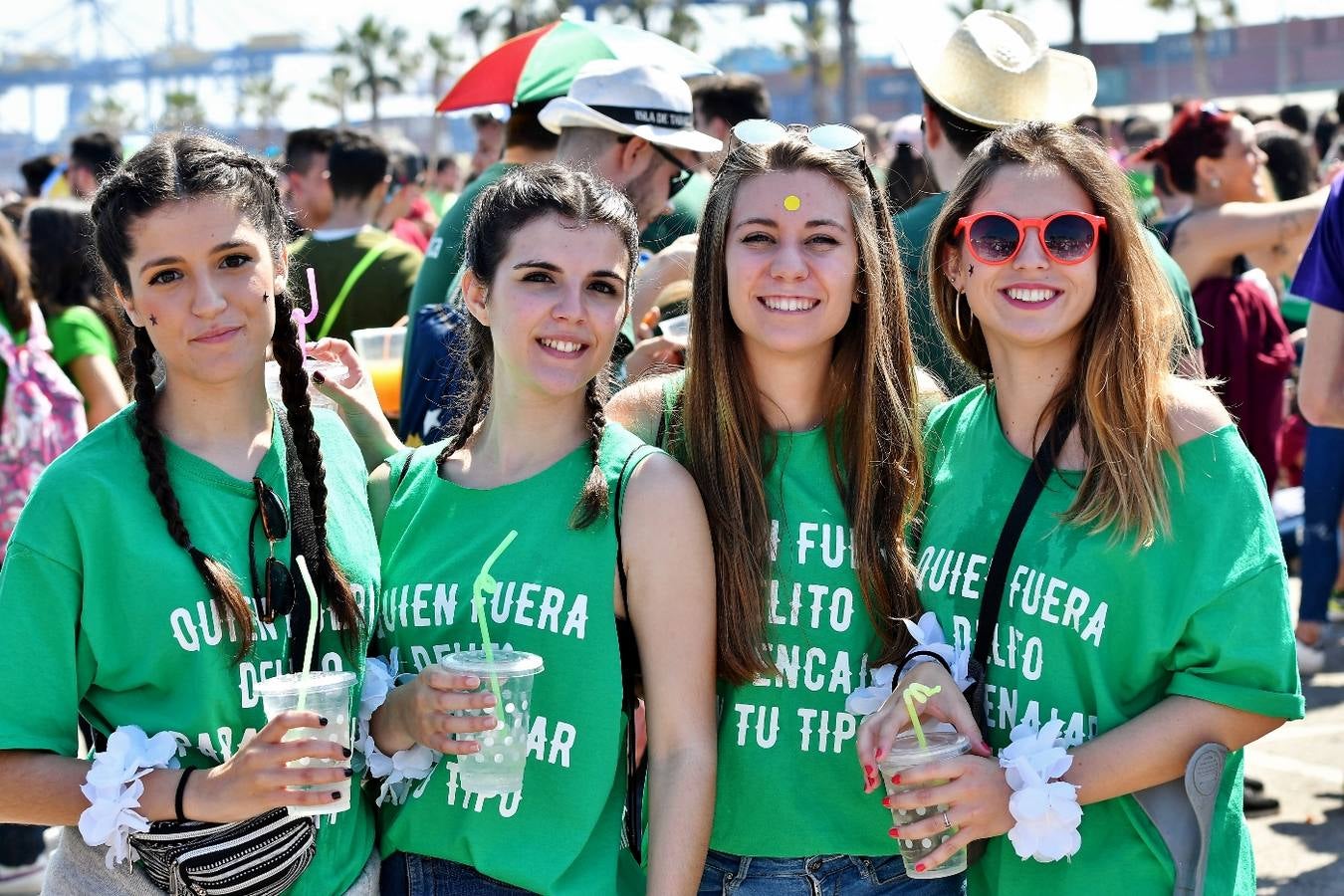 Fotos de las paellas universitarias en Valencia