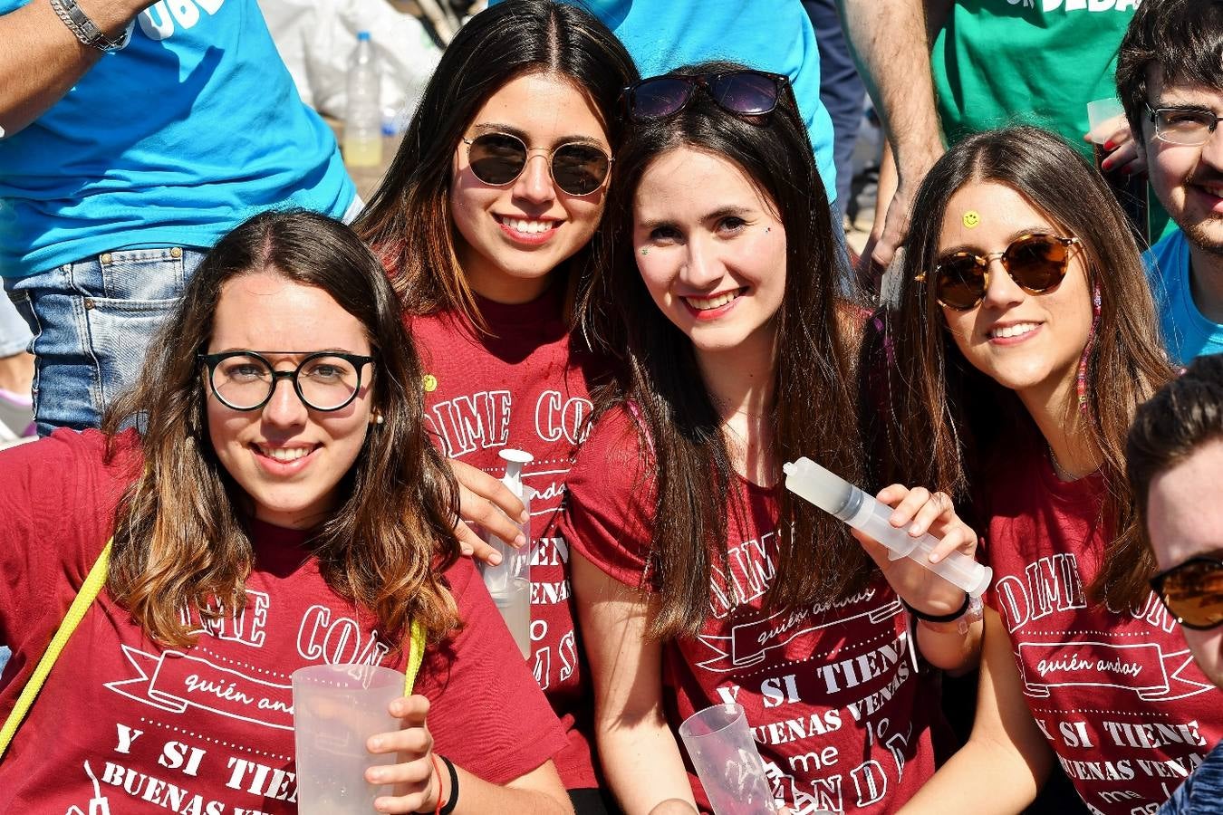 Fotos de las paellas universitarias en Valencia