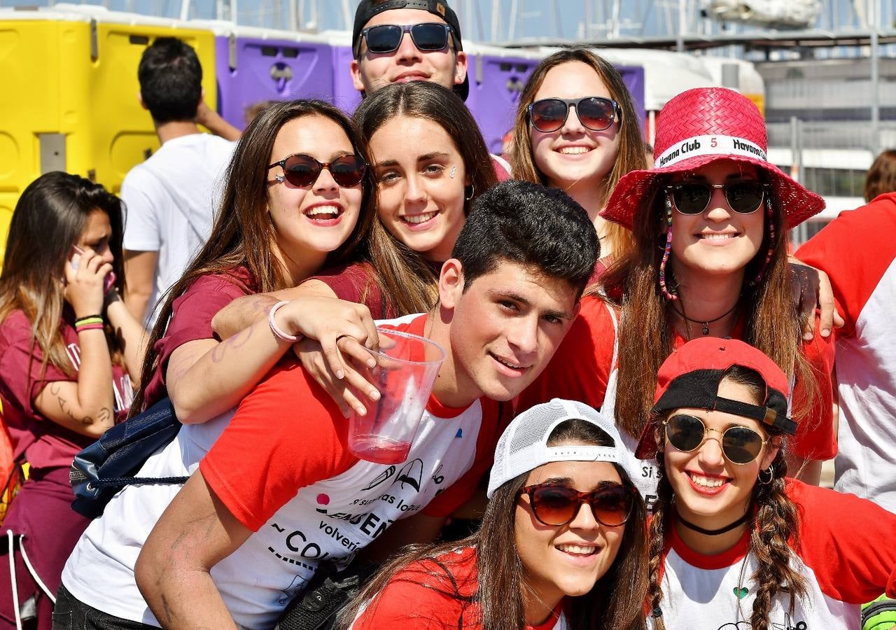 Fotos de las paellas universitarias en Valencia