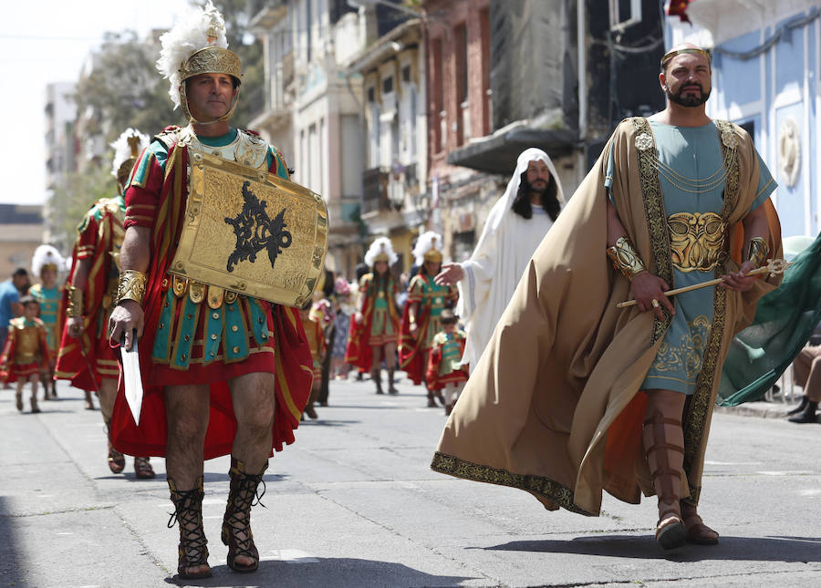 Fotos del desfile de Resurrección de la Semana Santa Marinera de Valencia