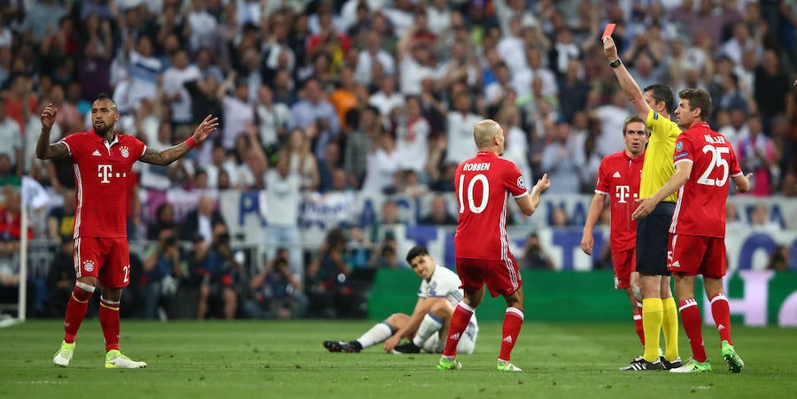 El Real Madrid-Bayern, en imágenes