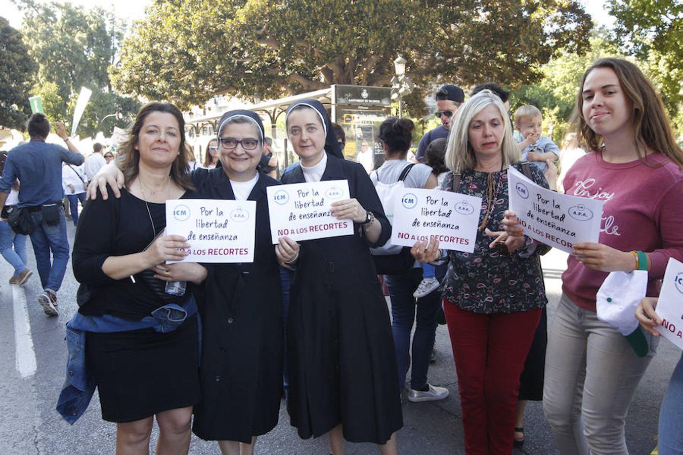 Fotos manifestación por la libertad educativa (I)