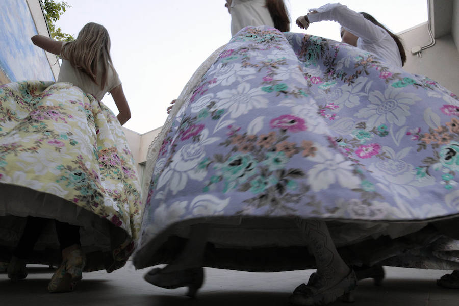 Fotos del ensayo de la dansà a la Virgen