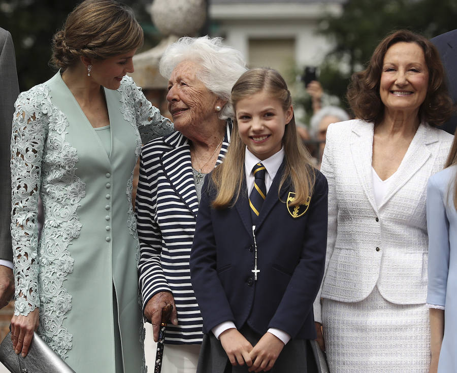 Fotos de la Comunión de la infanta Sofía