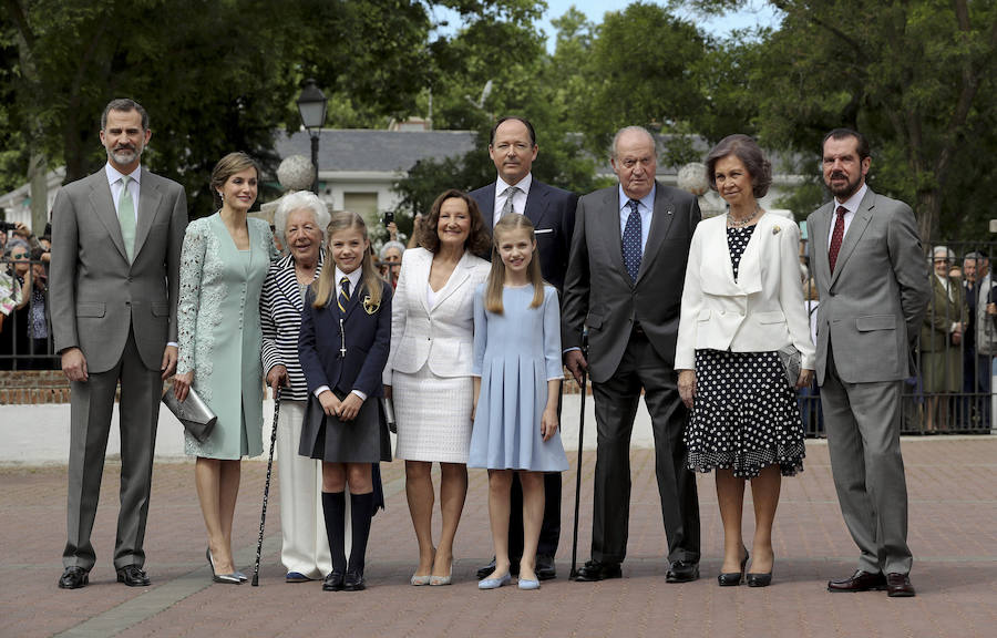 Fotos de la Comunión de la infanta Sofía