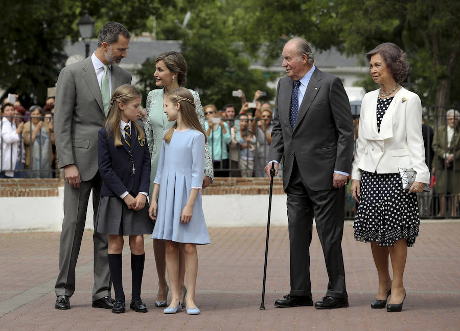 Fotos de la Comunión de la infanta Sofía