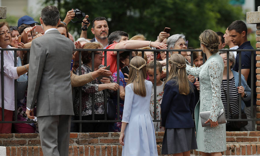 Fotos de la Comunión de la infanta Sofía