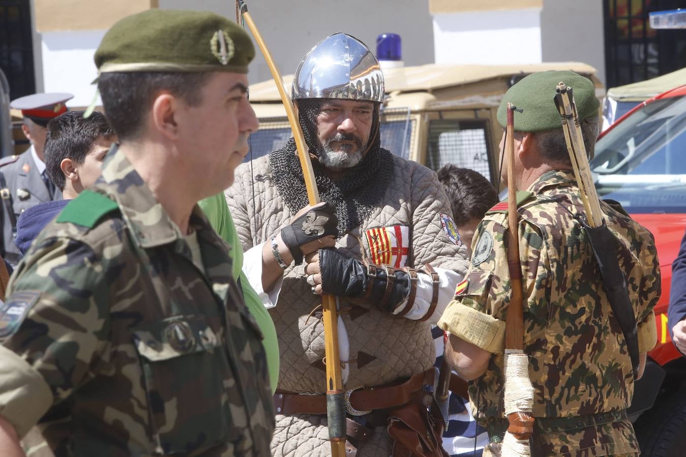 Fotos de la jornada de puertas abiertas del Museo Militar de Valencia