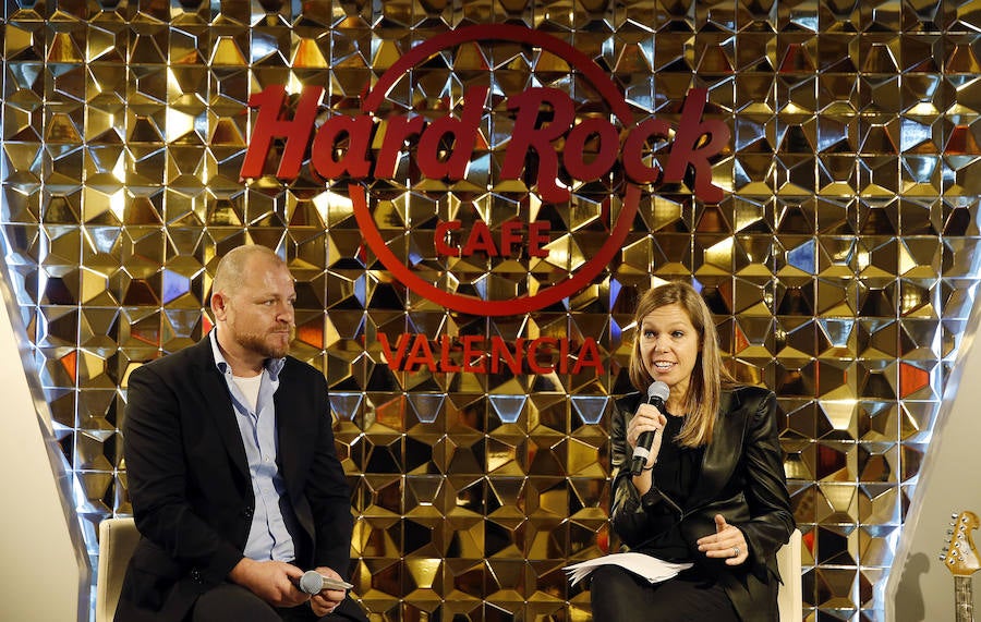 Fotos de la presentación del Hard Rock Café Valencia