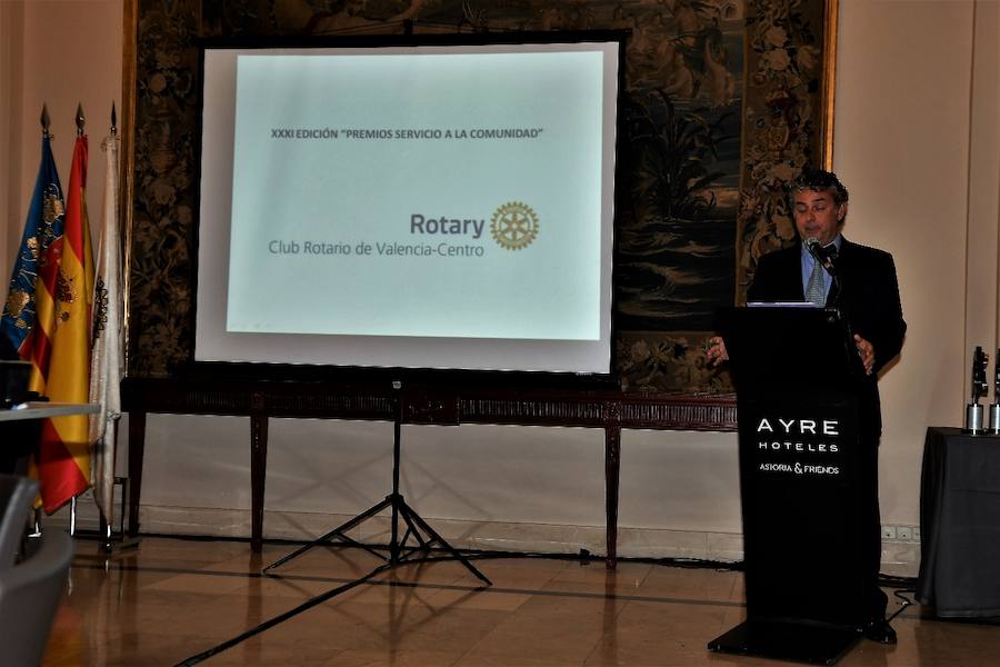 Fotos de la entrega de los XXXI Premios del Rotary Club Valencia Centro