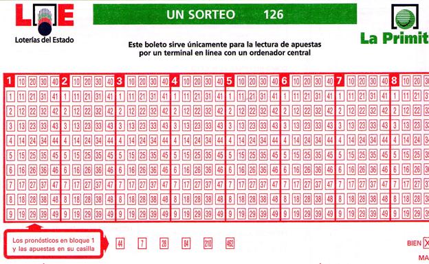 Comprobar la Primitiva de ayer sábado 24 de noviembre