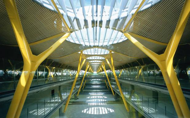 Terminal T4 del aeropuerto de Barajas. 