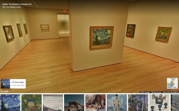 Extracto de la visita virtual del MOMA.