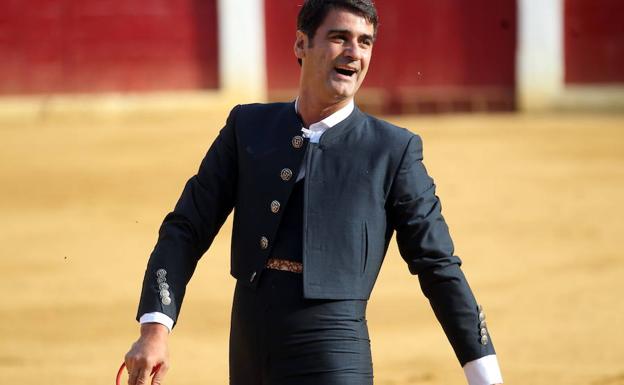 Jesulín de Ubrique durante una corrida en Calahorra (La Rioja).