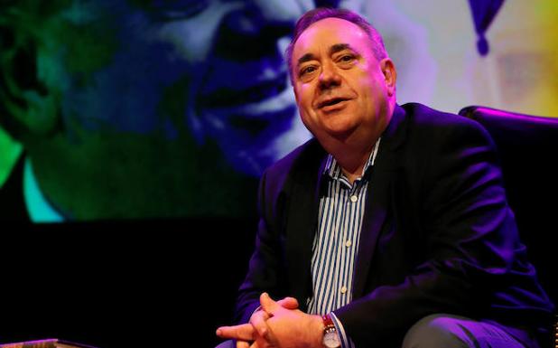 Salmond, durante una conferencia de prensa. 