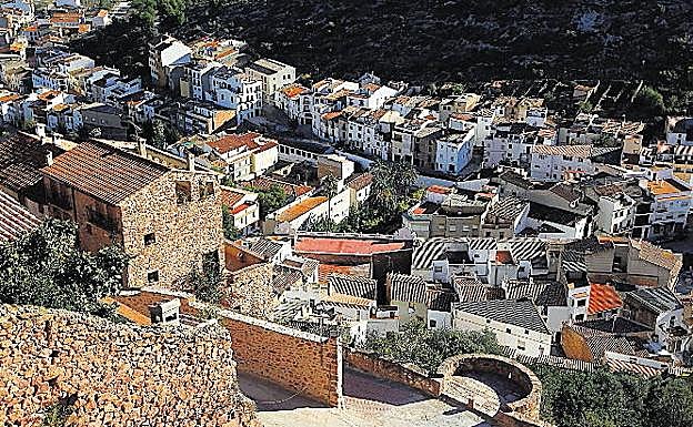 Vista de la localidad de Vilafamés.
