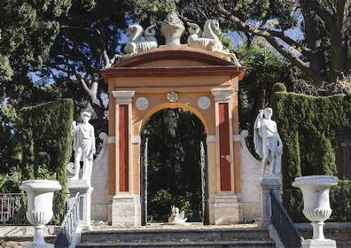 Imagen secundaria 1 - Detalle del Jardín de Monforte de Valencia.