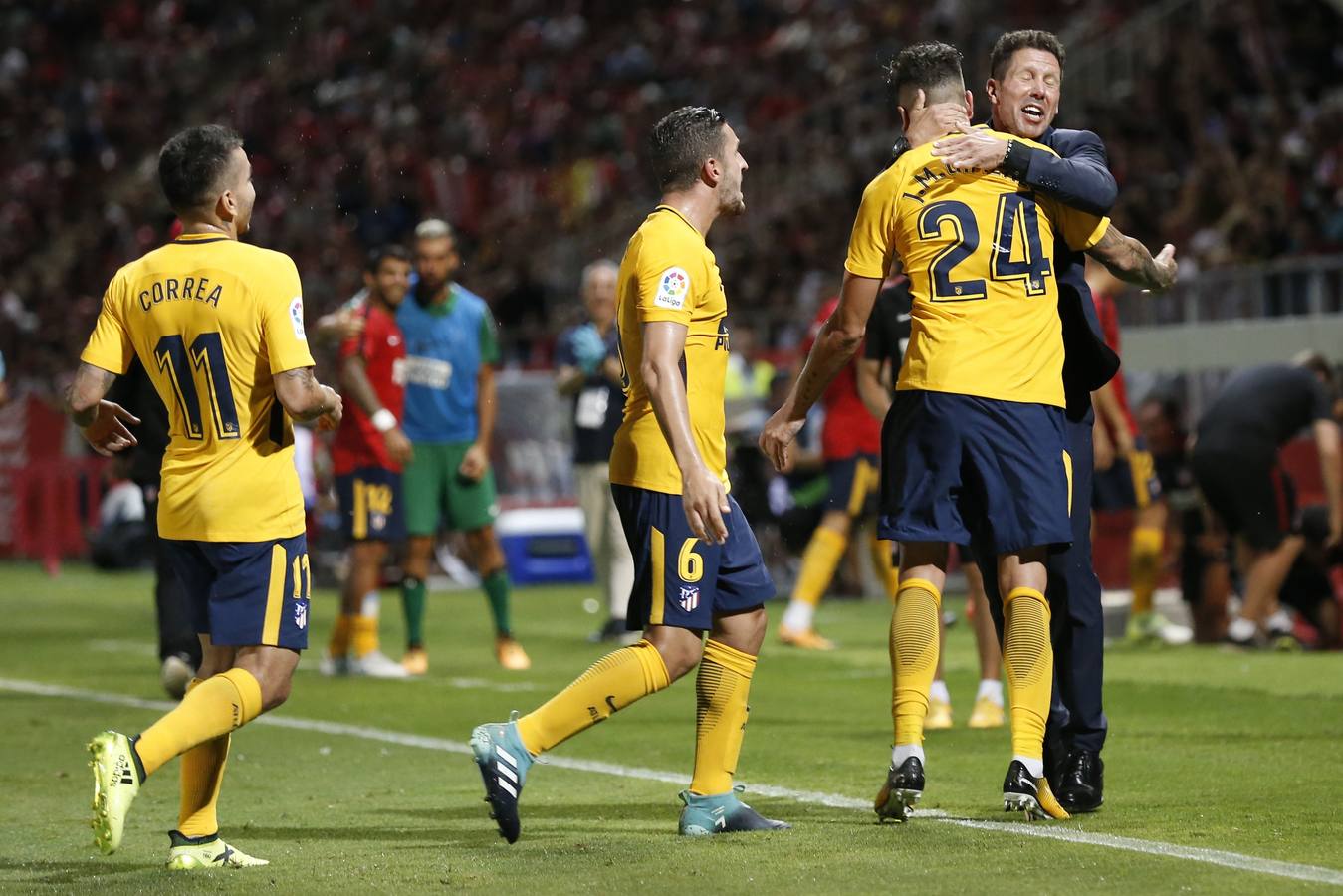 Empate entre Girona y Atlético en el debut del equipo catalán en Primera.