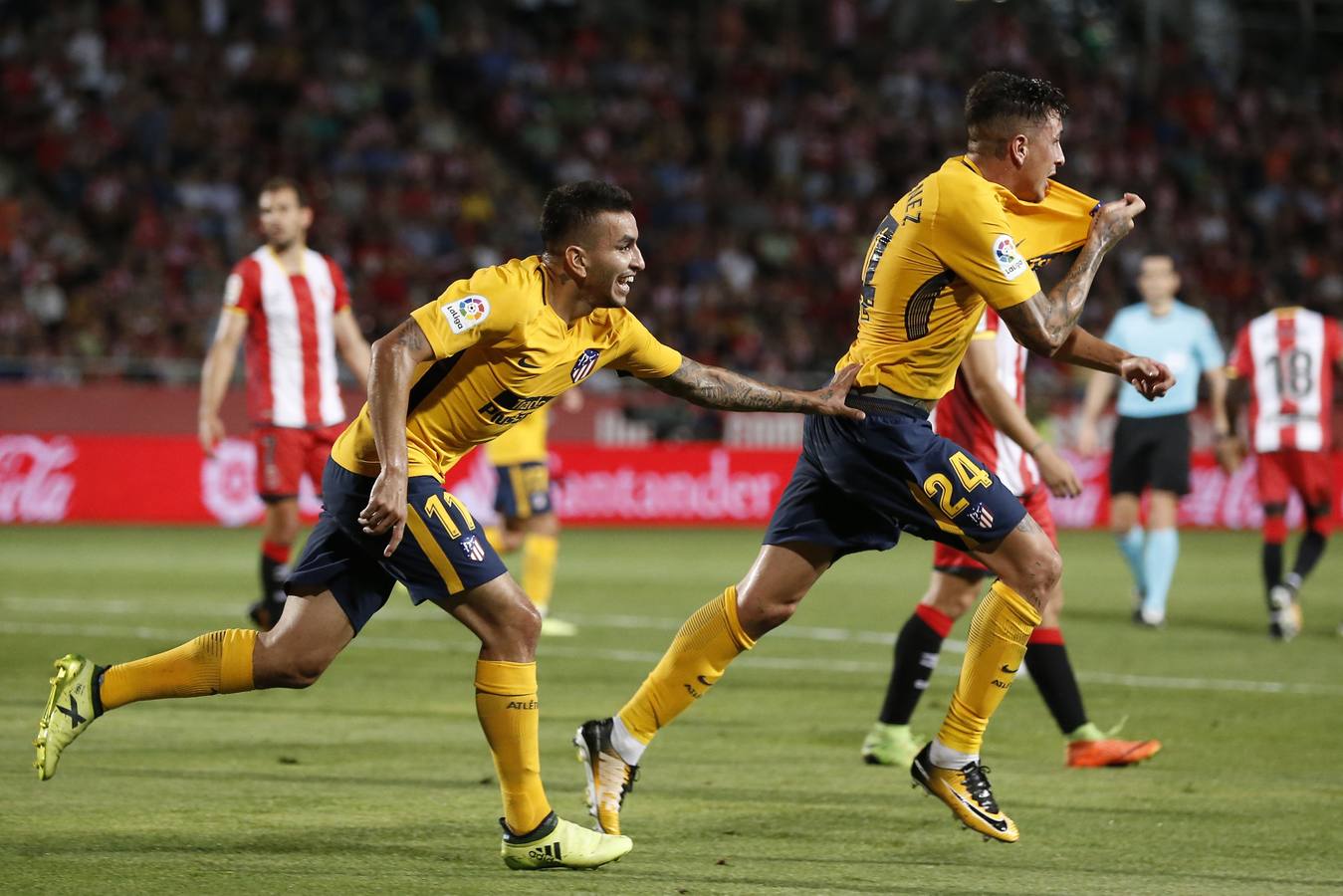 Empate entre Girona y Atlético en el debut del equipo catalán en Primera.