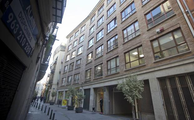 La empresa pública, en la calle Avellanas de Valencia. 