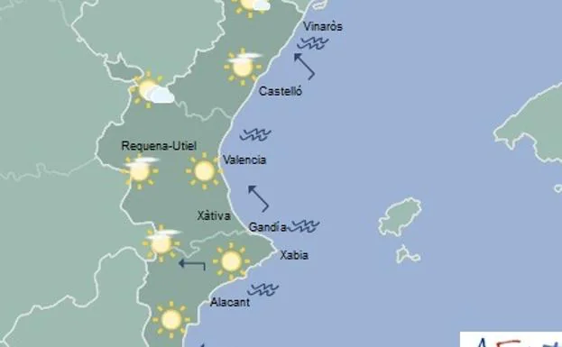 El tiempo | Las temperaturas ascienden en la Comunitat Valenciana y llegan a los 37 grados en Xàtiva
