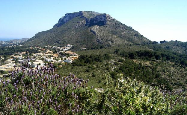 Parque natural del Montgó, en Alicante.