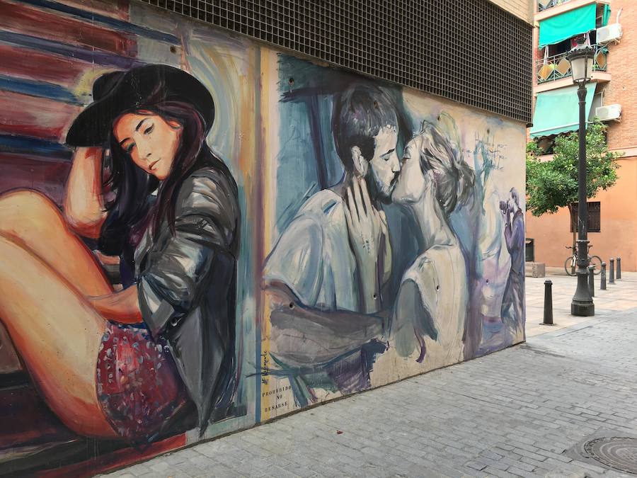 Fotos de la calle Moret en Valencia