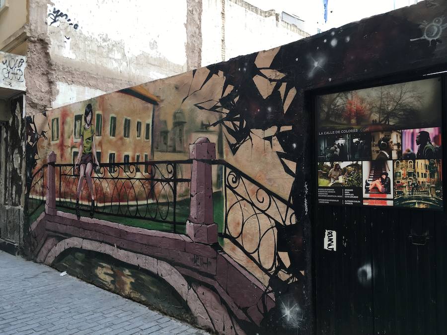 Fotos de la calle Moret en Valencia