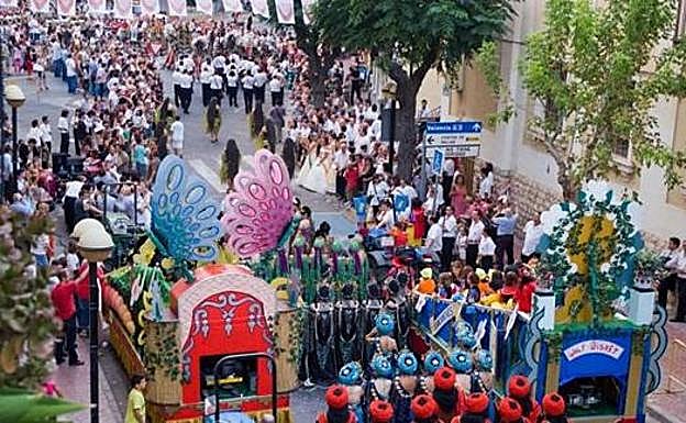 Fiestas de Buñol, en una imagen de archivo.