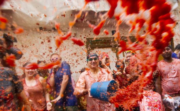 Tomatina 2016, en una imagen de archivo.