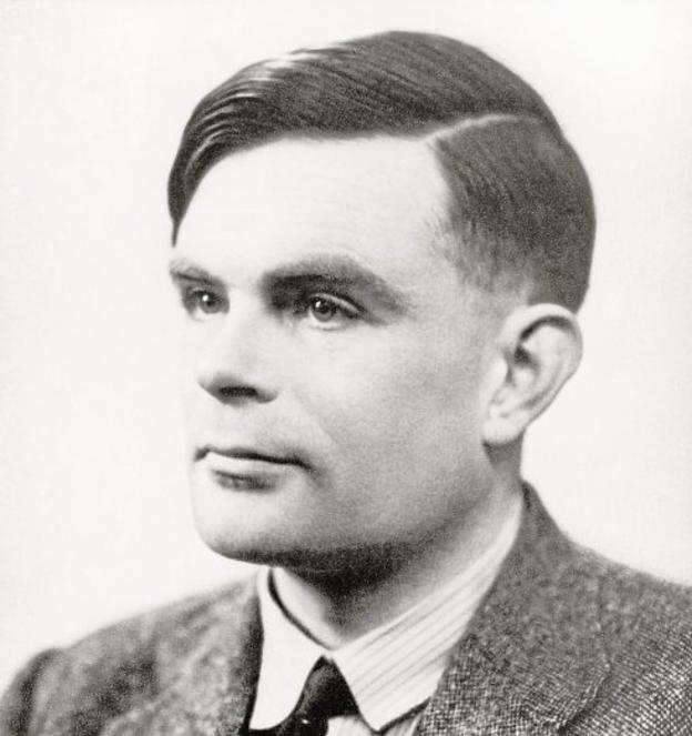 El matemático Alan M. Turing. 