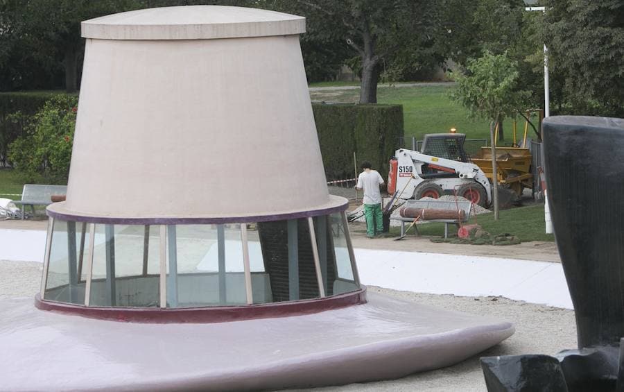 Fotos de la restauración del Parque Gulliver de Valencia