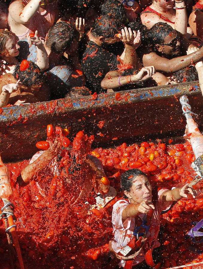 Fotos de la Tomatina de Buñol