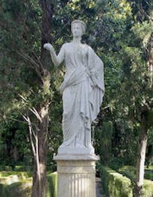 Imagen secundaria 2 - Detalle del Jardín de Monforte.