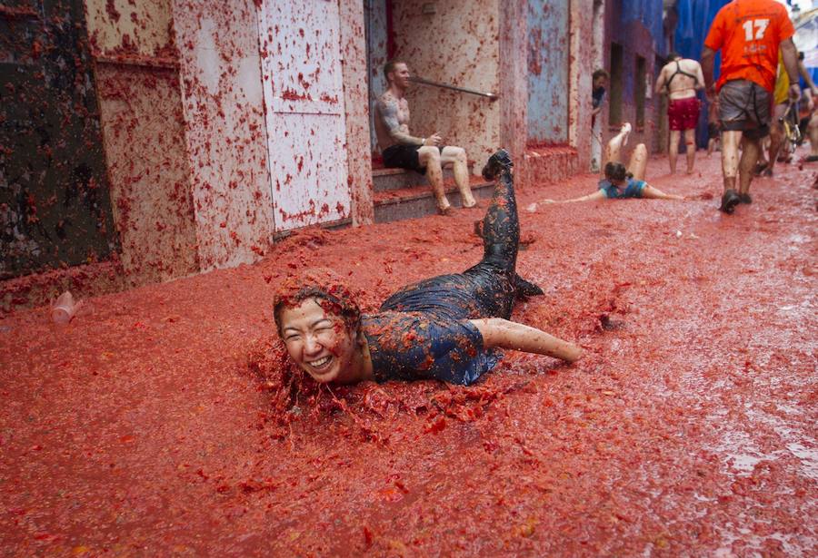 Fotos de La Tomatina de Buñol 2017