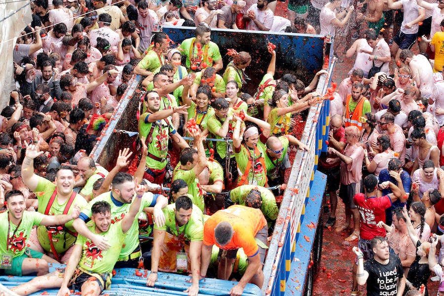 Fotos de La Tomatina de Buñol 2017