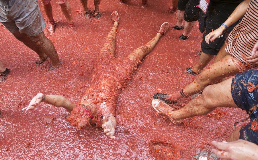 Fotos de La Tomatina de Buñol 2017