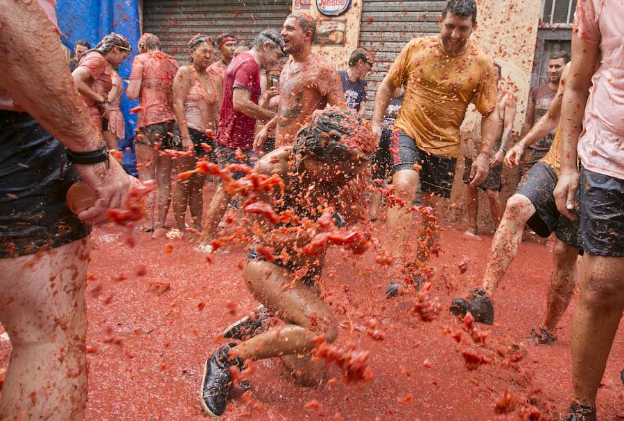 Fotos de La Tomatina de Buñol 2017