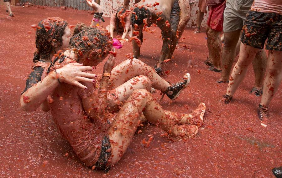 Fotos de La Tomatina de Buñol 2017