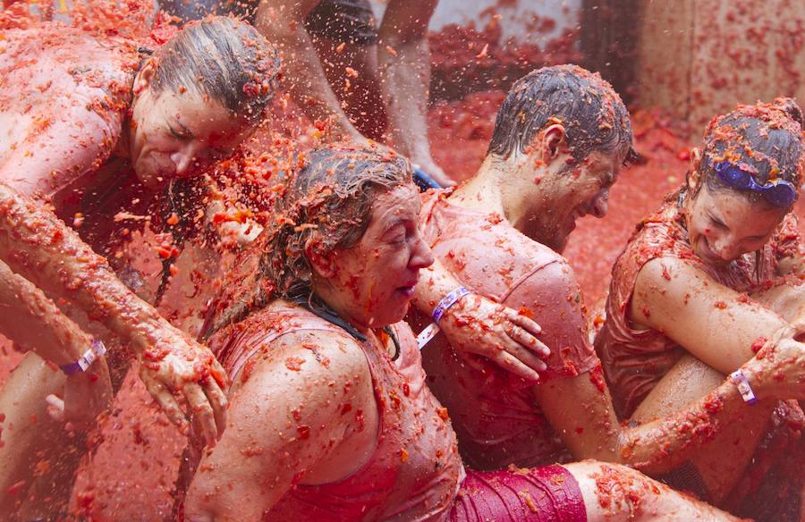 Fotos de La Tomatina de Buñol 2017