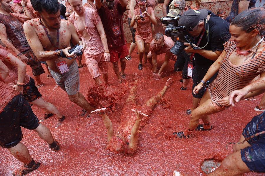 Fotos de La Tomatina de Buñol 2017